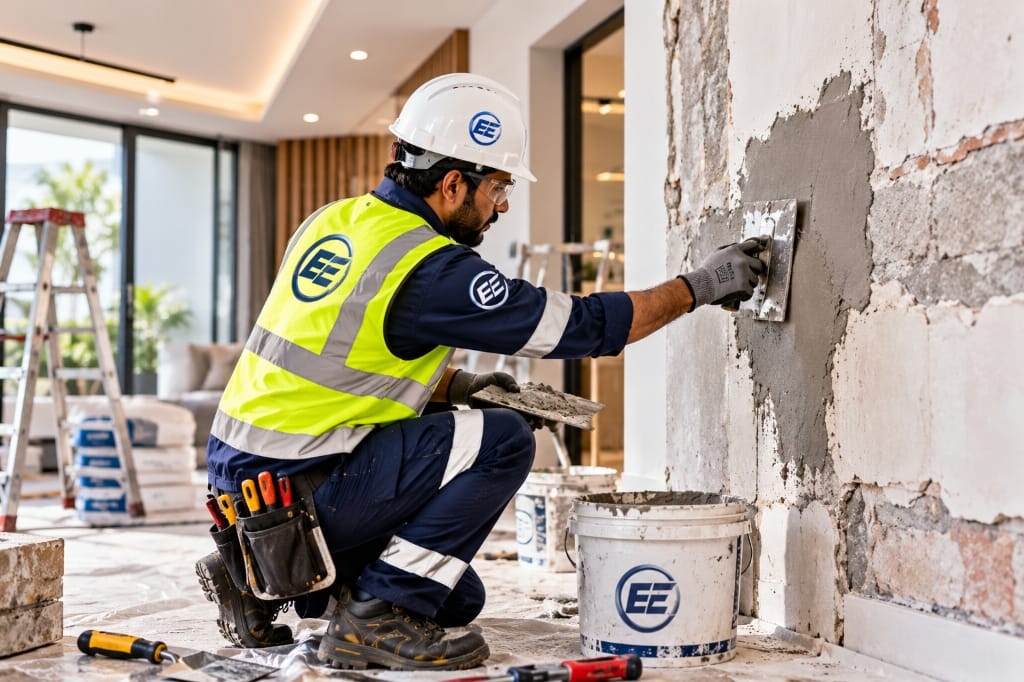 Turnkey villa renovation and refurbishment in Dubai — Euro Edge Technical Services